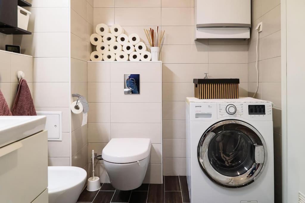 Modern Charm Hideaway Apartment ซาเกร็บ ภายนอก รูปภาพ